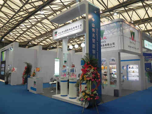 廣州展臺搭建公司助力偉兆塑膠中國國際塑料橡膠工業(yè)展覽會廣州展臺設(shè)計(jì)搭建